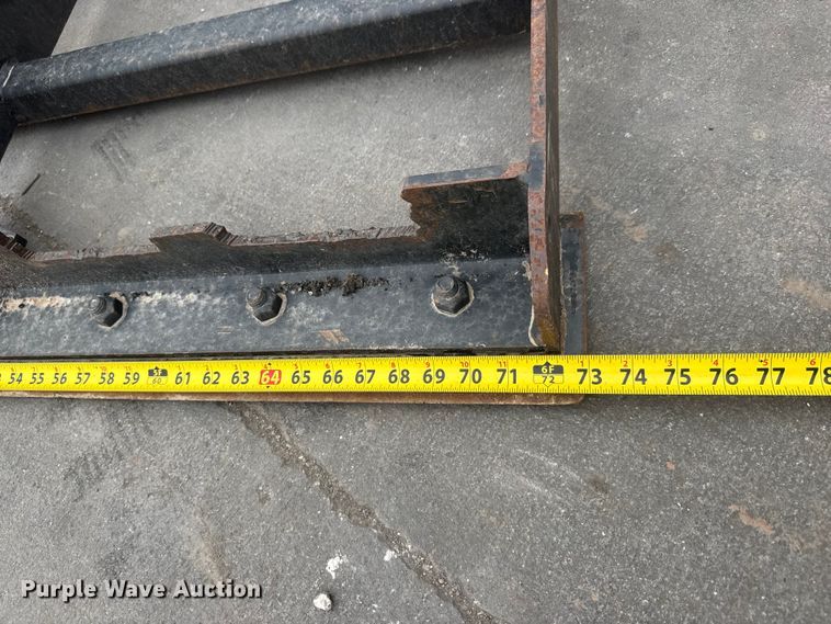 image for item ET1626 Virnig 72 skid steer land leveler