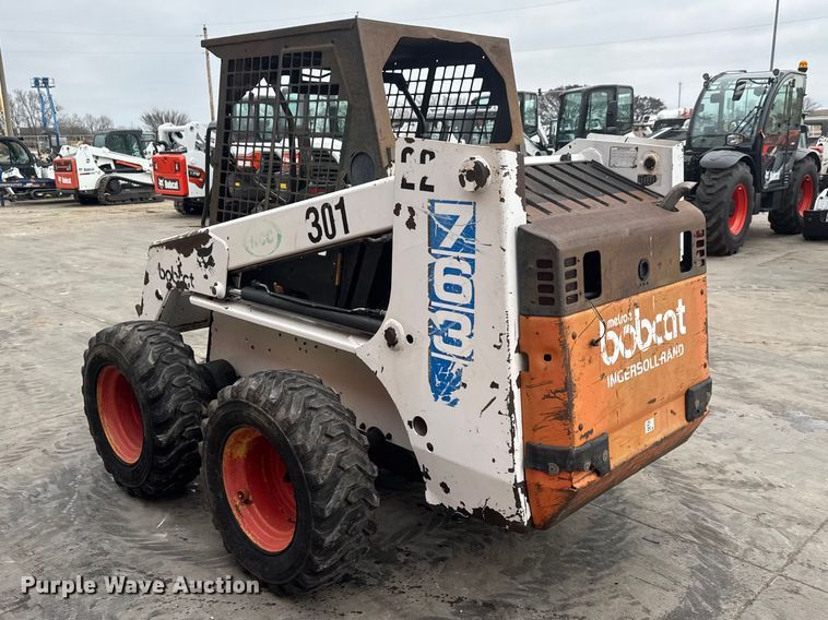 image for item ET1631 1996 Bobcat 763 skid steer loader