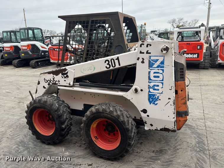 image for item ET1631 1996 Bobcat 763 skid steer loader