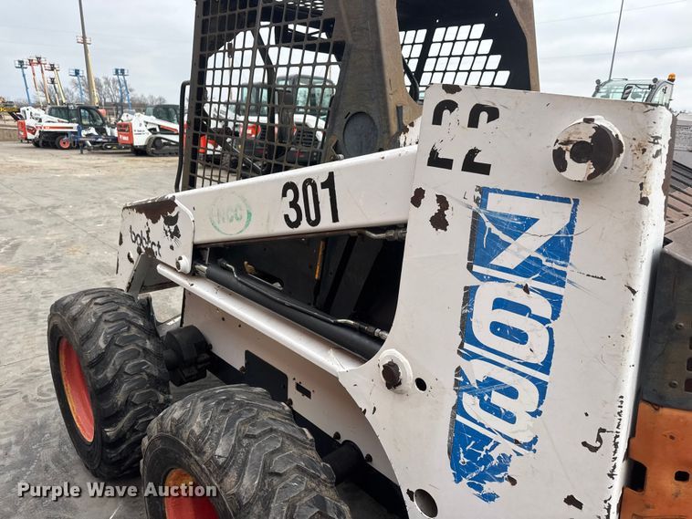 image for item ET1631 1996 Bobcat 763 skid steer loader
