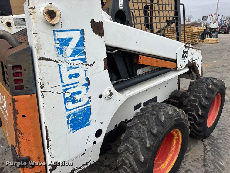 image for item ET1631 1996 Bobcat 763 skid steer loader