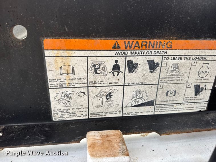 image for item ET1632 1997 Bobcat 773 skid steer loader