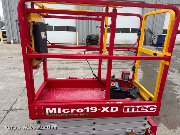 image for item ET1647 2025 MEC Micro 19–XD  scissor lift