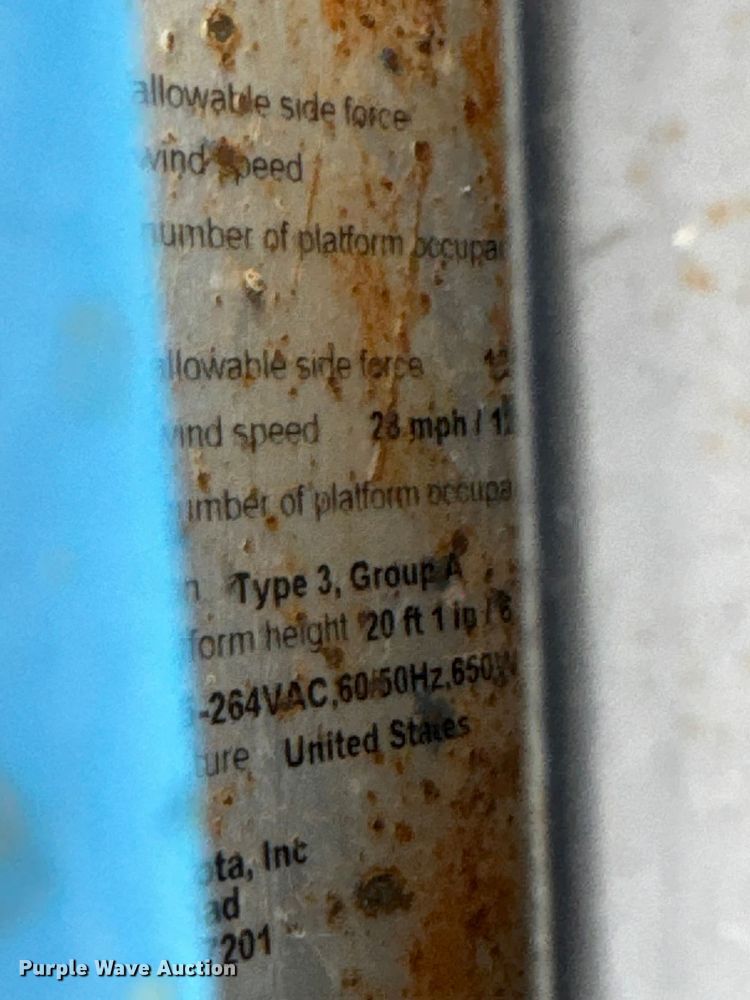 image for item ET1648 2020 Genie GS-2032 scissor lift