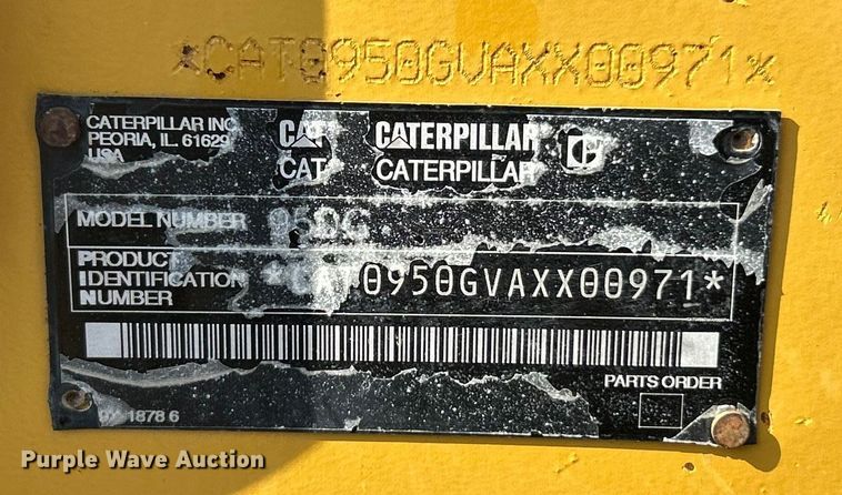 image for item ET6963 2004 Caterpillar 950G Series II wheel loader