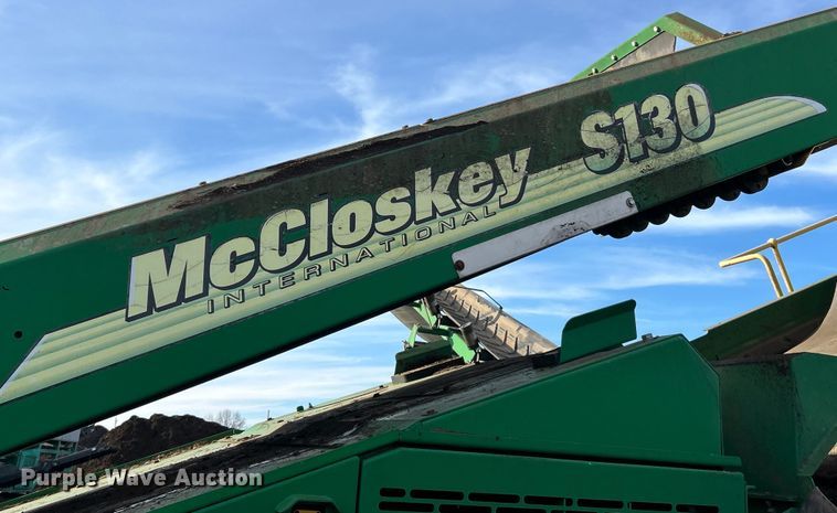 image for item ET6975 McCloskey S130 2DT screening plant