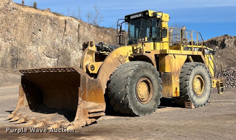 image for item ET6976 2001 Caterpillar 990 wheel loader