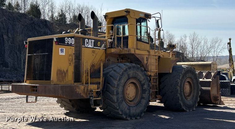 image for item ET6976 2001 Caterpillar 990 wheel loader