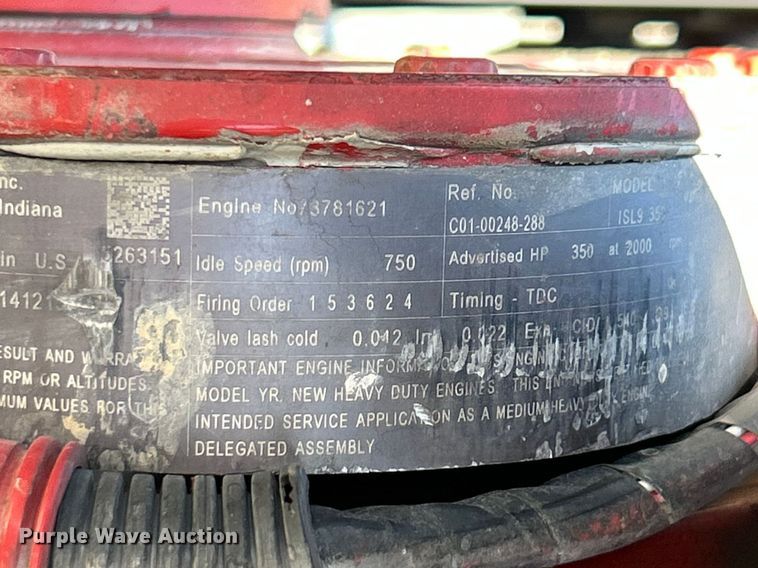 image for item ET6998 2016 Freightliner 114SD dump truck