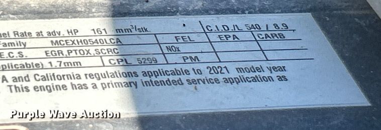 image for item ET6999 2022 Peterbilt 348 dump truck