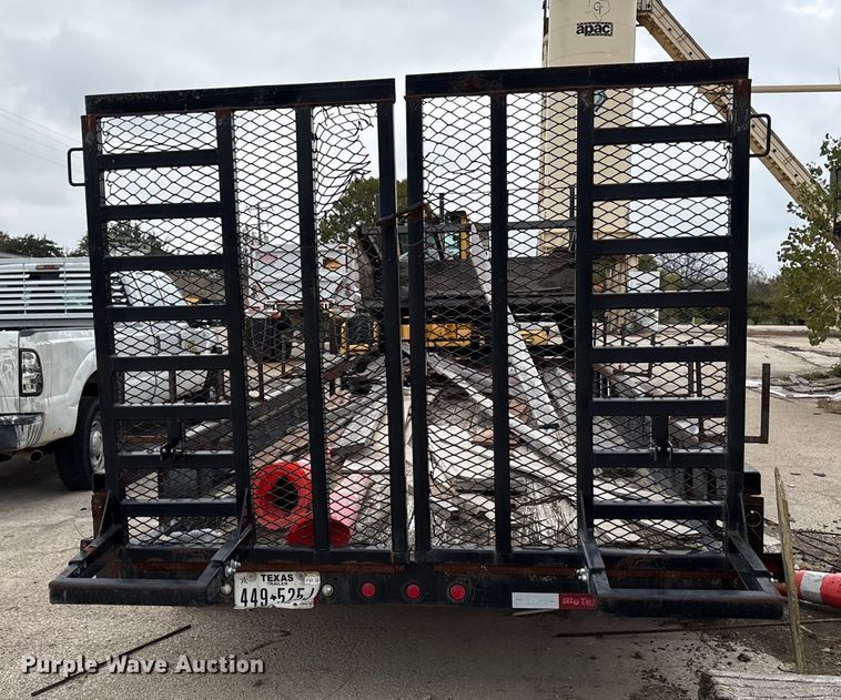image for item ET7385 2016 Big Tex equipment trailer