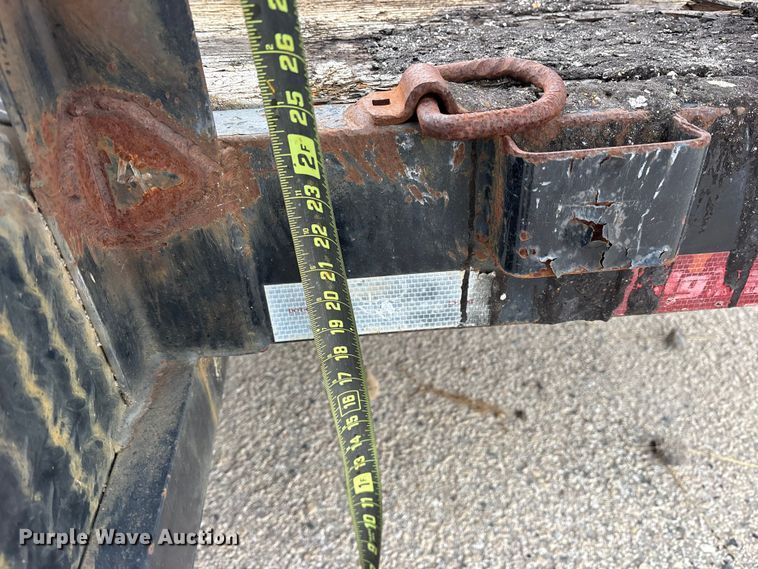 image for item ET7385 2016 Big Tex equipment trailer