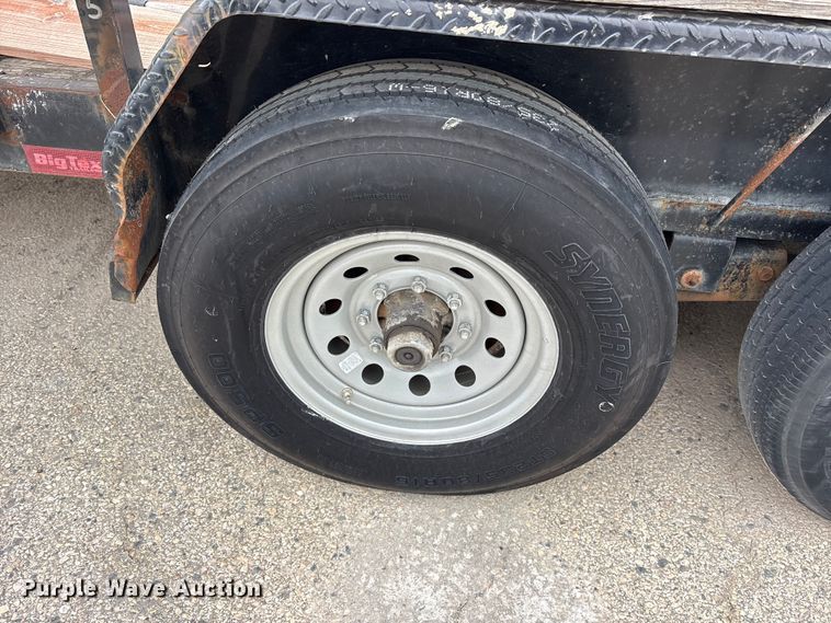 image for item ET7385 2016 Big Tex equipment trailer