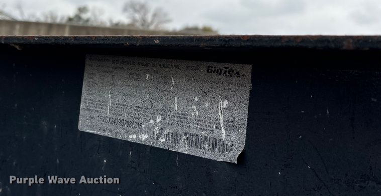 image for item ET7385 2016 Big Tex equipment trailer