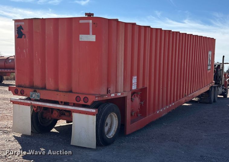 image for item EU0227 2012 Dragon Products frac tank trailer