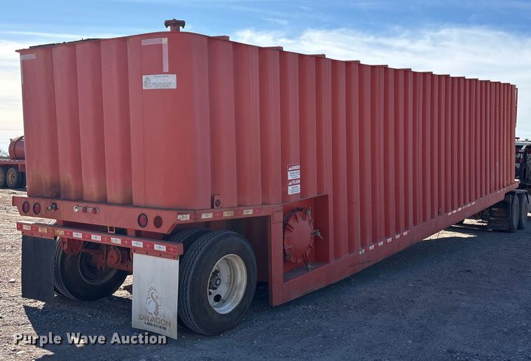 image for item EU0228 2013 Dragon Products frac tank trailer