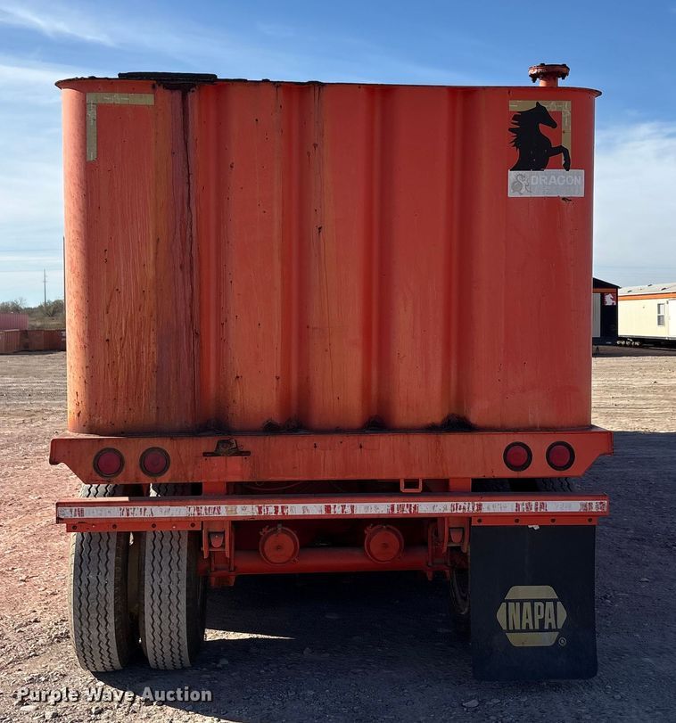 image for item EU0229 2012 Dragon Products frac tank trailer