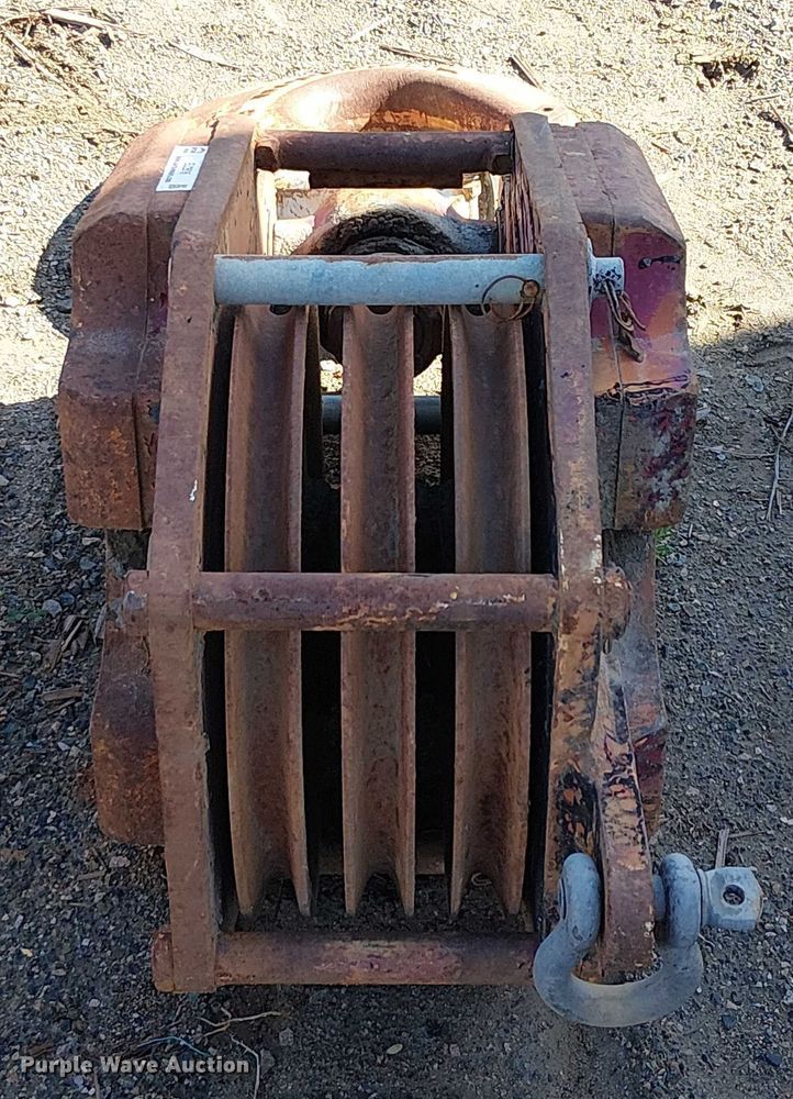 image for item EU2616 Johnson Blocks OPJ50 118PTC  crane block and hook