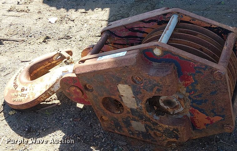 image for item EU2616 Johnson Blocks OPJ50 118PTC  crane block and hook