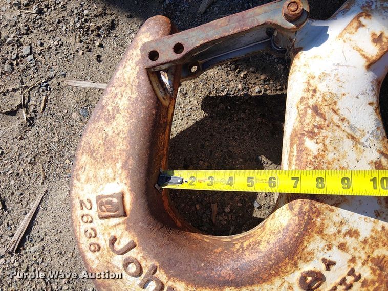 image for item EU2616 Johnson Blocks OPJ50 118PTC  crane block and hook