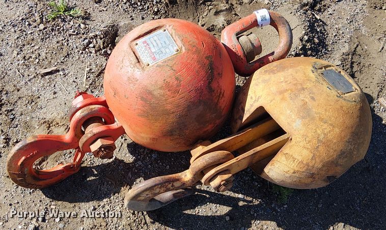 image for item EU2617 (2) McKISSIC wrecking balls 