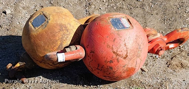 image for item EU2617 (2) McKISSIC wrecking balls 