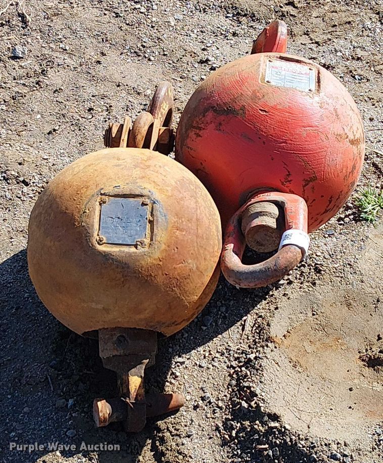 image for item EU2617 (2) McKISSIC wrecking balls 