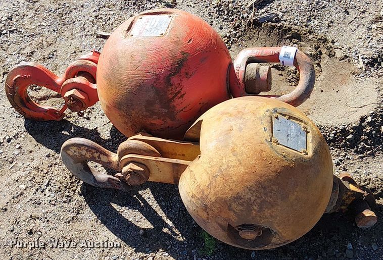 image for item EU2617 (2) McKISSIC wrecking balls 