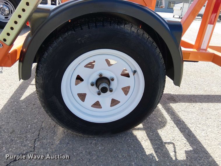 image for item EU2624 2021 Wanco WSDT3-F48 speed limit sign trailer