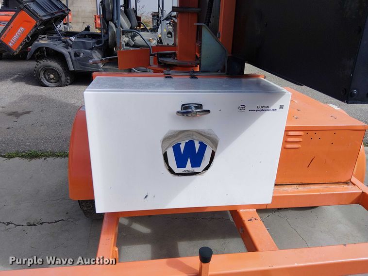image for item EU2626 2014 Wanco WVT-3 message board trailer