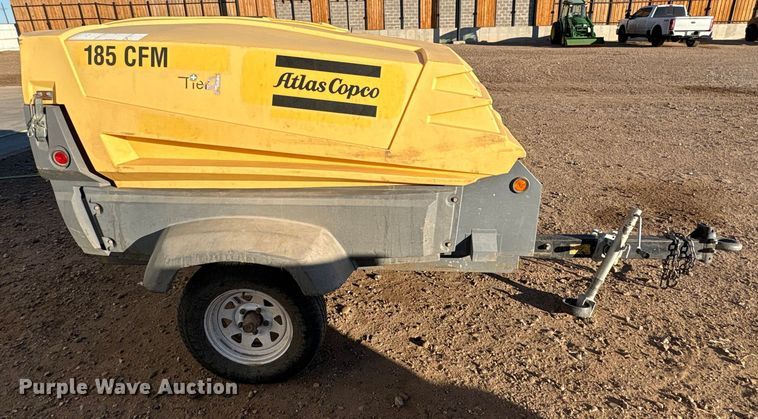 image for item EU4840 2016 Atlas copco XAS 185 KD7 air compressor