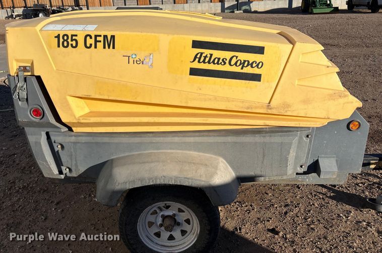 image for item EU4840 2016 Atlas copco XAS 185 KD7 air compressor