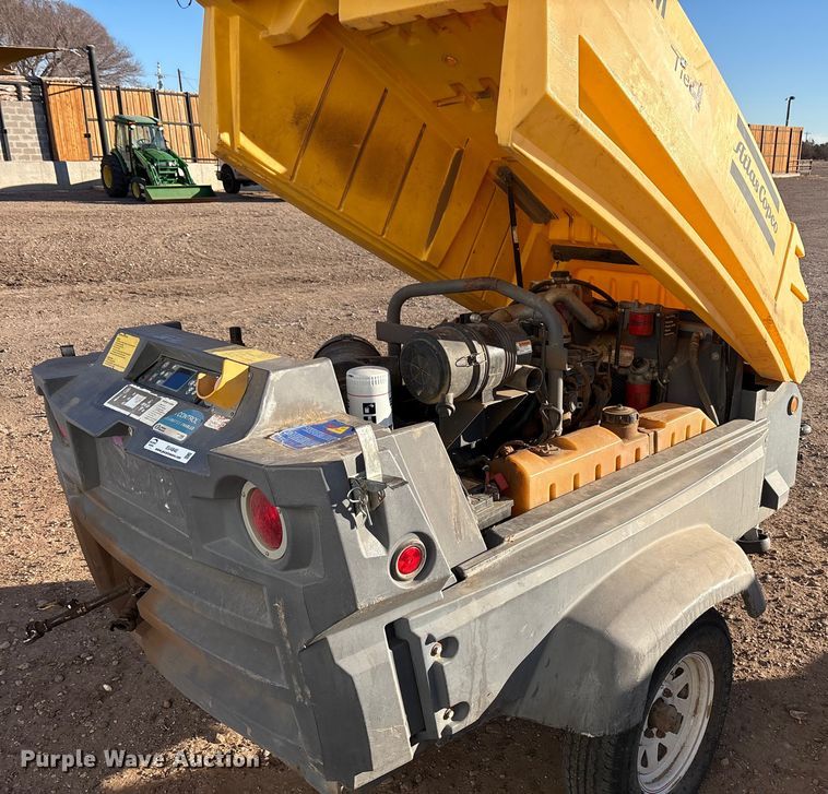 image for item EU4840 2016 Atlas copco XAS 185 KD7 air compressor