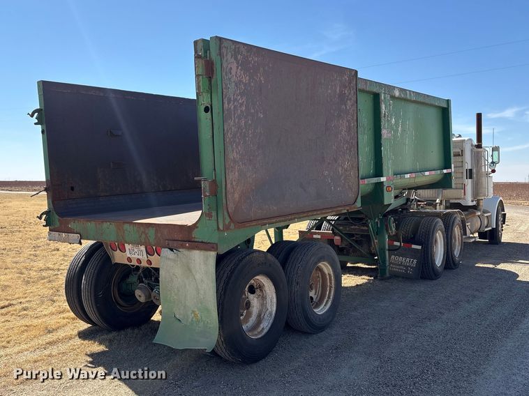 image for item EU4896 1996 Travis Body & Trailer S99 end dump trailer
