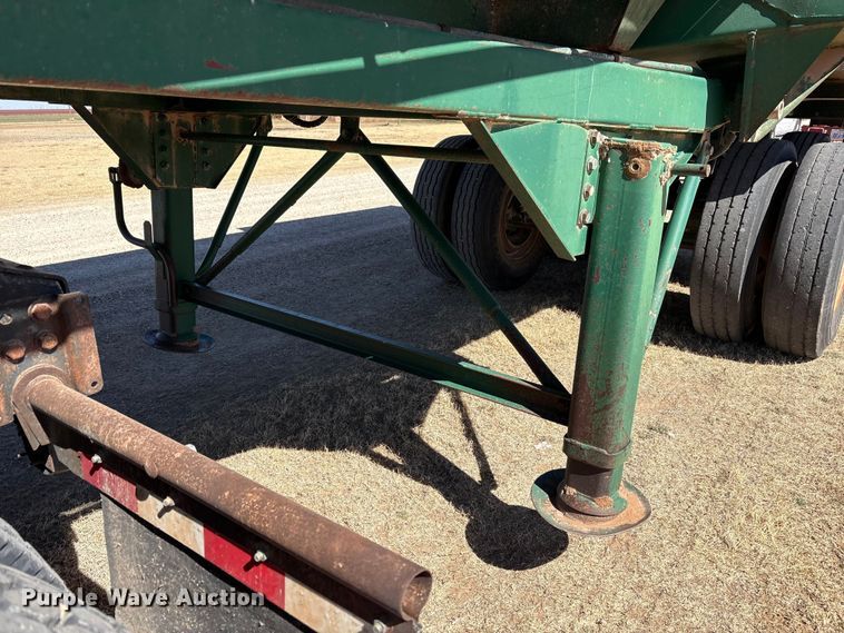 image for item EU4896 1996 Travis Body & Trailer S99 end dump trailer