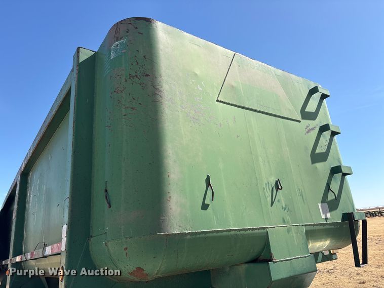 image for item EU4896 1996 Travis Body & Trailer S99 end dump trailer