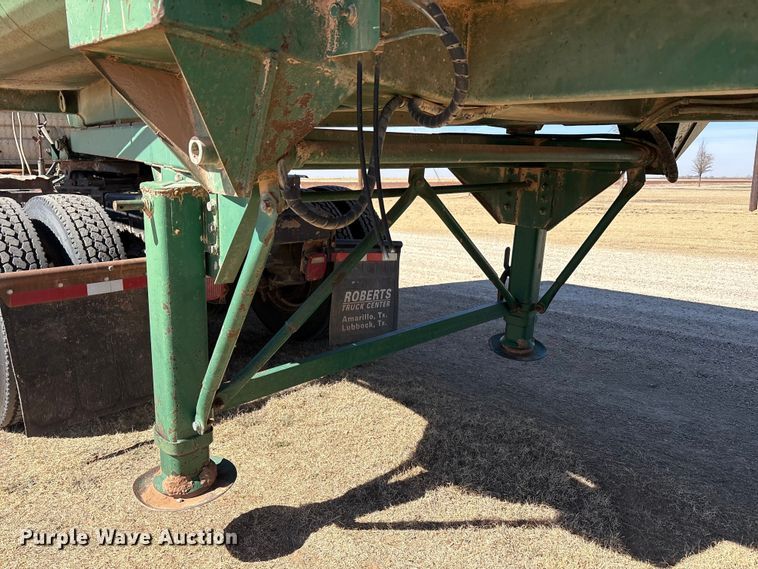 image for item EU4896 1996 Travis Body & Trailer S99 end dump trailer