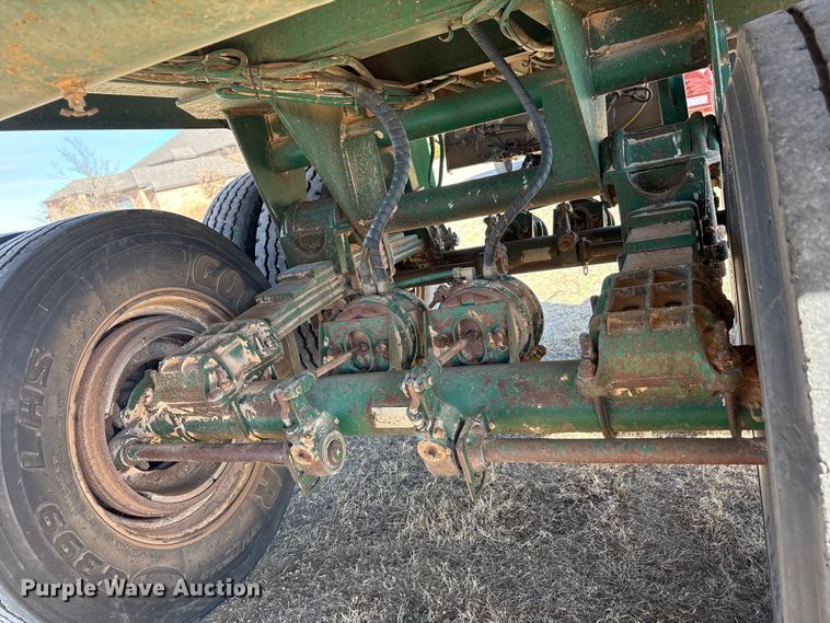 image for item EU4896 1996 Travis Body & Trailer S99 end dump trailer