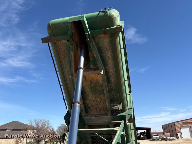 image for item EU4896 1996 Travis Body & Trailer S99 end dump trailer