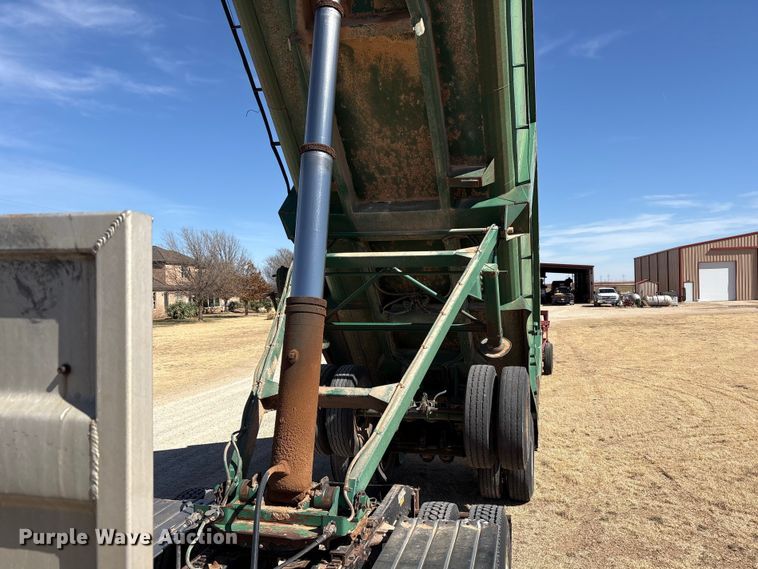 image for item EU4896 1996 Travis Body & Trailer S99 end dump trailer