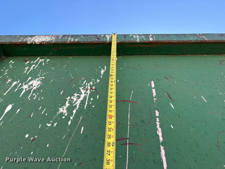 image for item EU4896 1996 Travis Body & Trailer S99 end dump trailer