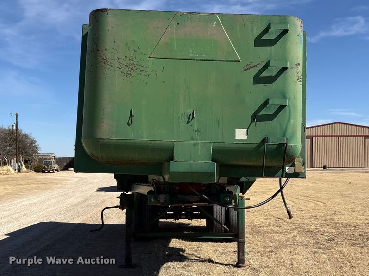 image for item EU4896 1996 Travis Body & Trailer S99 end dump trailer