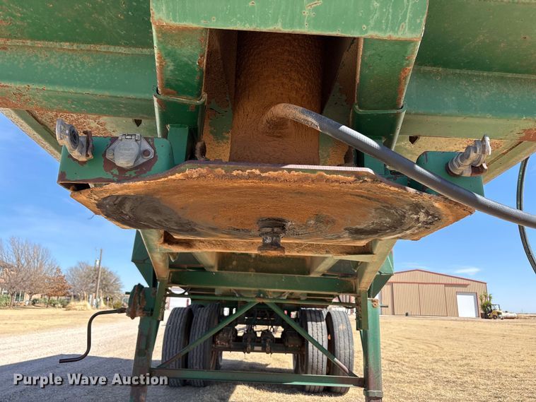 image for item EU4896 1996 Travis Body & Trailer S99 end dump trailer