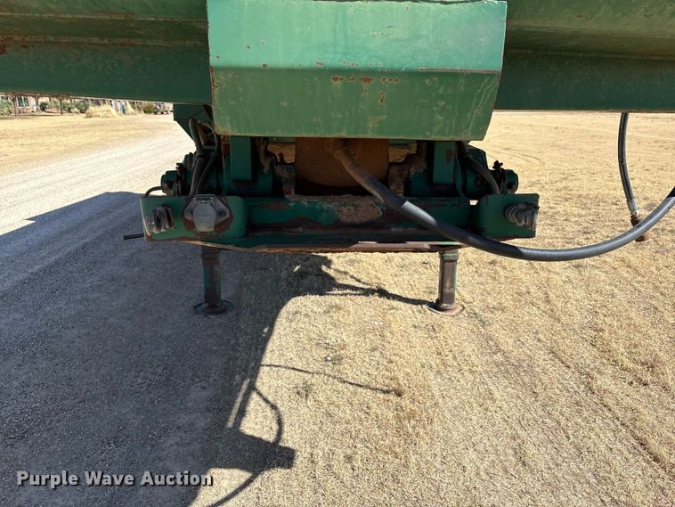 image for item EU4896 1996 Travis Body & Trailer S99 end dump trailer