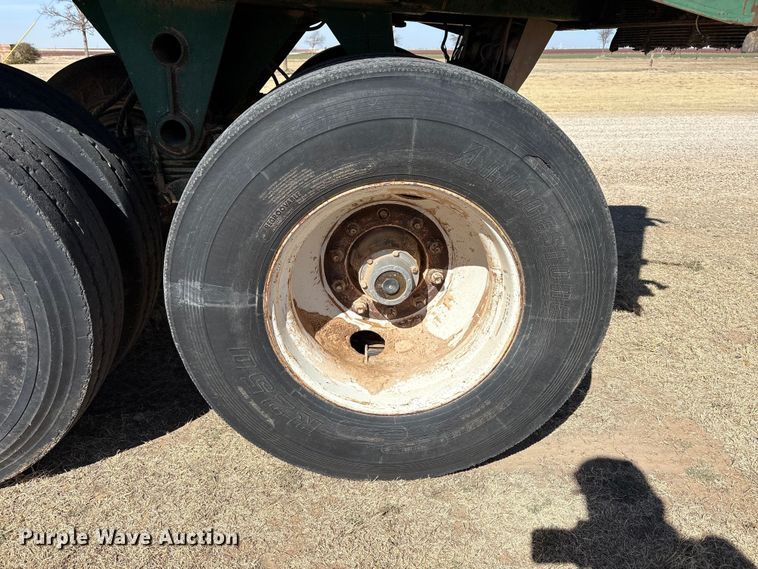 image for item EU4896 1996 Travis Body & Trailer S99 end dump trailer