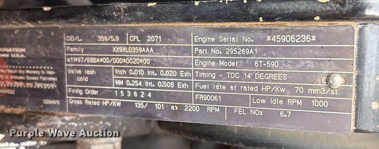 image for item EU4916 2000 Case 621C wheel loader