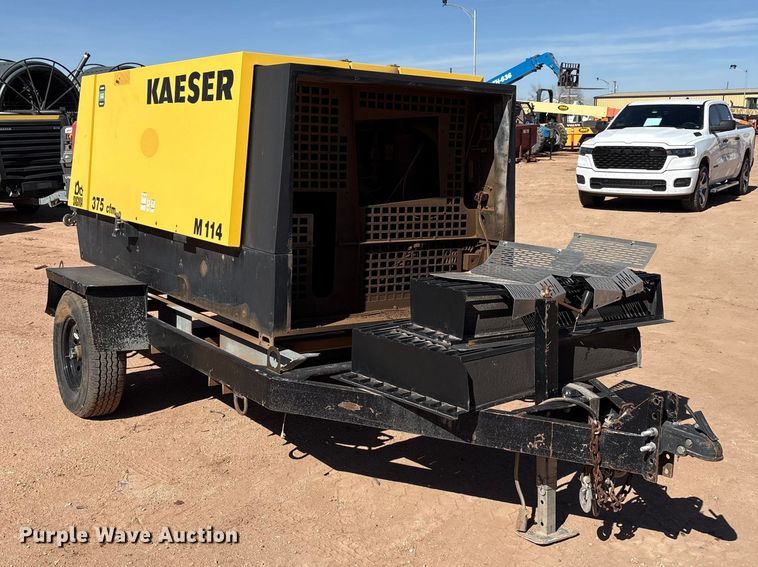 image for item EU4919 2015 Kaeser M114 air compressor