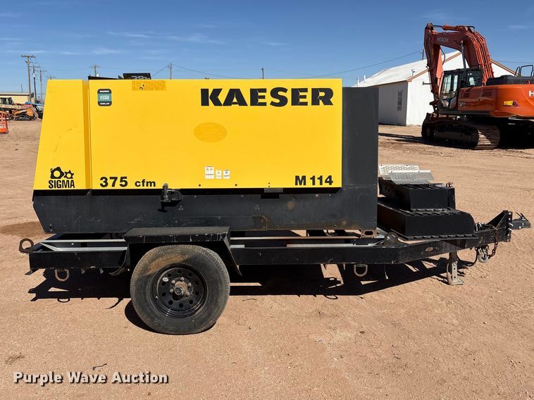 image for item EU4919 2015 Kaeser M114 air compressor