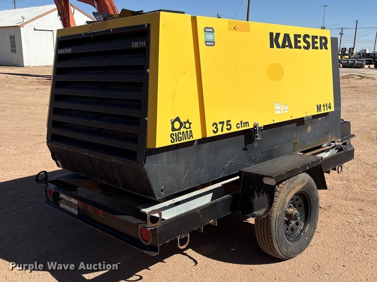 image for item EU4919 2015 Kaeser M114 air compressor
