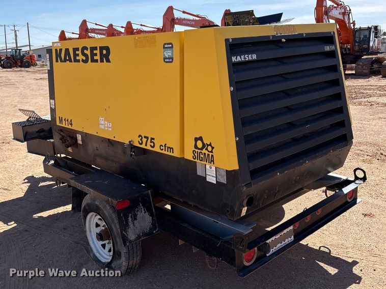 image for item EU4919 2015 Kaeser M114 air compressor